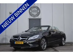 Zwart, metallic lak Gebruikt 2014 Mercedes E200 Edition Cabriolet | € 19.950 (Goede deal)