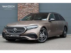 Bruin, metallic lak Gebruikt 2024 Mercedes E300 AMG line Sedan | € 69.500 (Iets duurder)