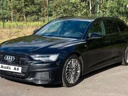 Zwart Gebruikt 2020 Audi A6 S-Line Stationwagen | € 35.950 (Super prijs)