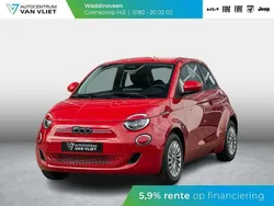 Rood Nieuw 2025 Fiat 500e Hatchback | € 24.990 (Super prijs)