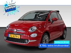 Rood Gebruikt 2018 Fiat 500C Lounge Cabriolet | € 10.940 (Goede deal)