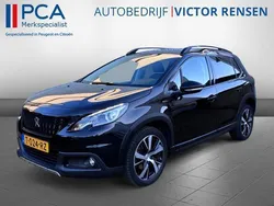 Zwart Gebruikt 2019 Peugeot 2008 GT-line SUV | € 17.950 (Duur)