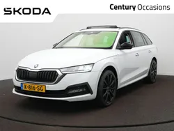 Wit, metallic lak Gebruikt 2021 Skoda Octavia Business Line Stationwagen | € 24.900 (Eerlijke prijs)
