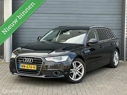 Zwart Gebruikt 2013 Audi A6 Proline Stationwagen | € 9.450 (Super prijs)