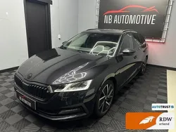 Zwart, metallic lak Gebruikt 2020 Skoda Octavia Business Line Stationwagen | € 23.950 (Duur)