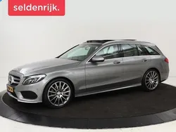 Grijs Gebruikt 2015 Mercedes C180 AMG Stationwagen | € 17.900 (Eerlijke prijs)