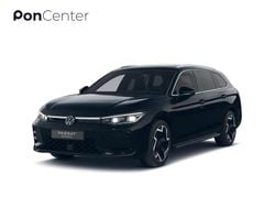 Zwart, metallic lak Nieuw 2025 VW Passat R-line Edition Stationwagen | € 53.950 (Super prijs)