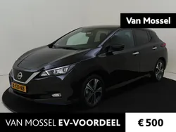 Zwart, metallic lak Gebruikt 2021 Nissan Leaf N-Connecta Hatchback | € 16.940 (Goede deal)