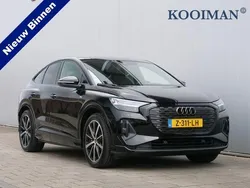 Zwart Gebruikt 2024 Audi Q4 Sportback e-tron S-Line SUV | € 47.450 (Goede deal)