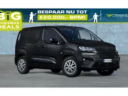 Cinema black (zwart metallic) Nieuw 2024 Fiat Doblò S MPV | € 24.399 (Iets duurder)