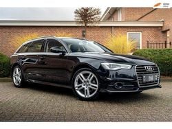 Zwart Gebruikt 2018 Audi A6 S-Line Stationwagen | € 24.900 (Super prijs)