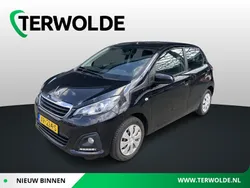 Zwart Gebruikt 2019 Peugeot 108 Active Hatchback | € 8.295 (Eerlijke prijs)