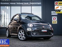 Zwart Gebruikt 2017 Fiat 500C Sport Cabriolet | € 10.990 (Eerlijke prijs)