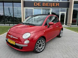 Rood Gebruikt 2014 Fiat 500C Lounge Cabriolet | € 10.645 (Eerlijke prijs)