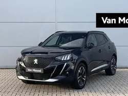 Zwart, metallic lak Gebruikt 2022 Peugeot e-2008 GT SUV | € 29.935