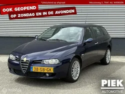 Blauw, metallic lak Gebruikt 2005 Alfa Romeo 156 Distinctive Stationwagen | € 1.299