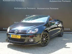 Zwart, metallic lak Gebruikt 2011 VW Golf Cabriolet Highline Cabriolet | € 11.450 (Eerlijke prijs)
