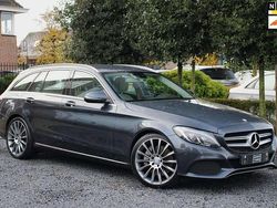 Grijs, metallic lak Gebruikt 2015 Mercedes C350e Edition Stationwagen | € 19.950