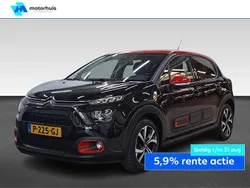 Zwart Gebruikt 2022 Citroën C3 PureTech Hatchback | € 14.940 (Eerlijke prijs)