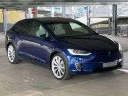Blauw Gebruikt 2017 Tesla Model X SUV | € 41.900 (Duur)