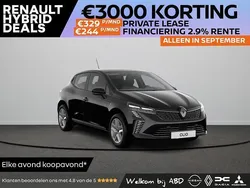 Zwart Nieuw 2025 Renault Clio V Evolution Hatchback | € 26.140 (Goede deal)