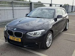 Zwart Gebruikt 2015 BMW 116 Sport Line Hatchback | € 7.950 (Super prijs)