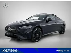 Zwart, metallic lak Nieuw 2025 Mercedes CLE300 AMG line Coupé | € 83.902