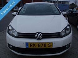 Wit, metallic lak Gebruikt 2009 VW Golf VI Stationwagen | € 2.999 (Super prijs)
