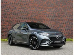 Grijs, metallic lak Gebruikt 2023 Mercedes EQS450+ AMG line SUV | € 89.950