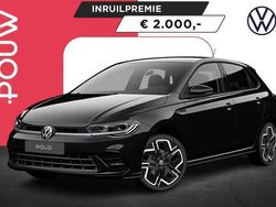 Zwart Nieuw 2025 VW Polo R-line Edition Hatchback | € 36.950 (Duur)