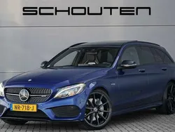 Blauw, metallic lak Gebruikt 2016 Mercedes C43 AMG AMG Stationwagen | € 29.900 (Duur)