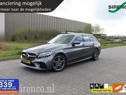 Grijs Gebruikt 2019 Mercedes C200 AMG Stationwagen | € 19.999 (Super prijs)
