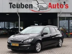 Zwart Gebruikt 2015 Peugeot 308 Stationwagen | € 6.695 (Goede deal)