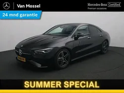 Zwart Gebruikt 2024 Mercedes CLA180 AMG line Sedan | € 38.945 (Eerlijke prijs)