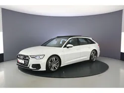 Gletsjerwit metallic Gebruikt 2023 Audi A6 S-Line Stationwagen | € 57.900
