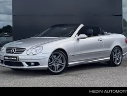 Zilver Gebruikt 2004 Mercedes CLK500 AMG line Cabriolet | € 22.750