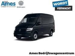 Zwart Nieuw 2024 VW Crafter Highline Van | € 49.500