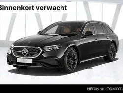 Zwart Nieuw 2025 Mercedes E300 Sport Edition Stationwagen | € 85.630 (Duur)