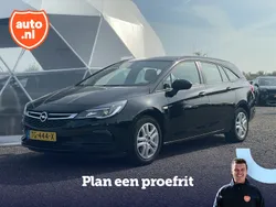 Zwart Gebruikt 2018 Opel Astra Edition Stationwagen | € 10.395 (Eerlijke prijs)