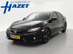 Zwart Gebruikt 2017 Honda Civic Elegance Plus Hatchback | € 17.900