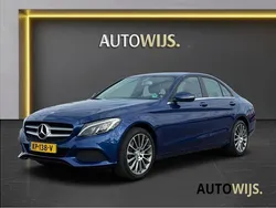 Blauw Gebruikt 2016 Mercedes C220 Ambition Sedan | € 15.895 (Super prijs)