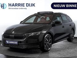 Zwart Nieuw 2025 Skoda Octavia SportLine Stationwagen | € 45.495 (Iets duurder)