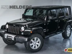 Zwart Gebruikt 2013 Jeep Wrangler Unlimited Sahara SUV | € 36.950 (Eerlijke prijs)