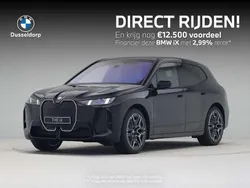 Zwart, metallic lak Nieuw 2025 BMW iX M Sport SUV | € 115.231
