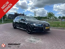 Zwart Gebruikt 2018 Audi A6 S-Line Stationwagen | € 24.750 (Super prijs)