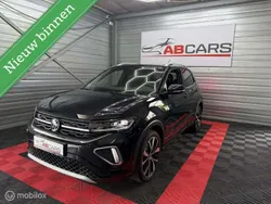 Zwart Gebruikt 2024 VW T-Cross R-line SUV | € 30.995 (Iets duurder)