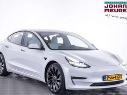 Wit Gebruikt 2022 Tesla Model 3 Performance Sedan | € 33.990 (Eerlijke prijs)