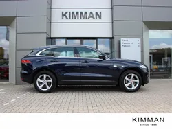 Blauw, metallic lak Gebruikt 2020 Jaguar F-Pace SUV | € 36.500