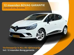 Wit, andere lak Gebruikt 2018 Renault Clio IV LIMITED Hatchback | € 9.900 (Eerlijke prijs)