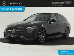 Zwart Gebruikt 2024 Mercedes C180 AMG line Stationwagen | € 50.950 (Goede deal)